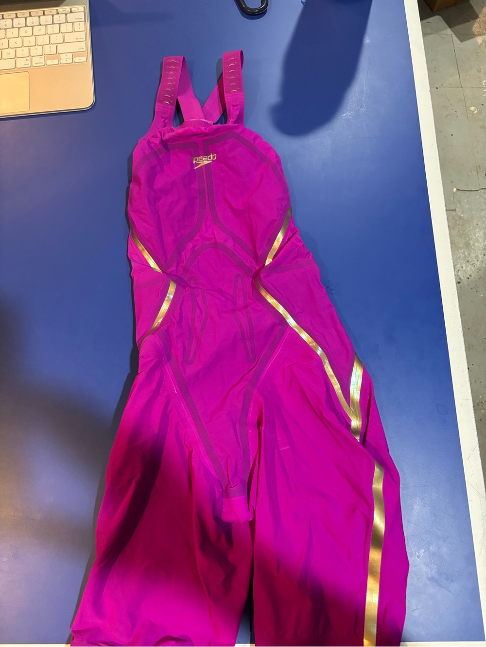 Speedo Performance Swimsuit - Metallic Trim